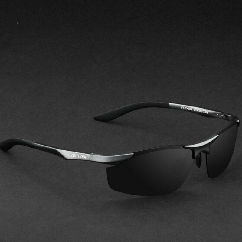 Aluminum Magnesium Mens Polarized Sunglasses UV400 Sport Glasses Driving Eyewear