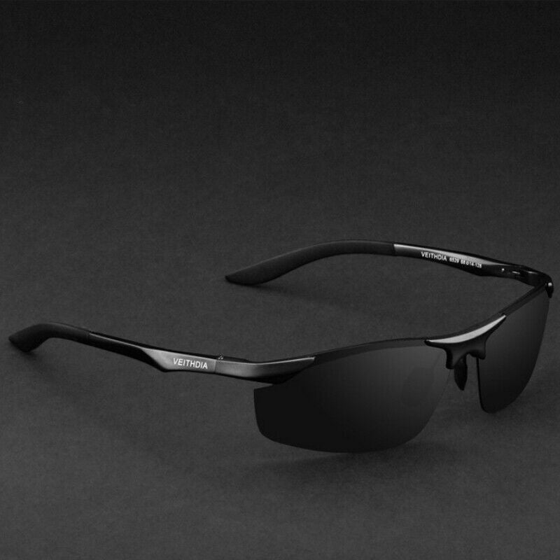 Aluminum Magnesium Mens Polarized Sunglasses UV400 Sport Glasses Driving Eyewear