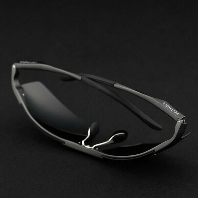 Aluminum Magnesium Mens Polarized Sunglasses UV400 Sport Glasses Driving Eyewear