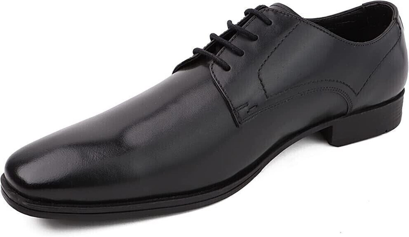 Men'S Formal Shoes Lace up Leather Footwear for Men