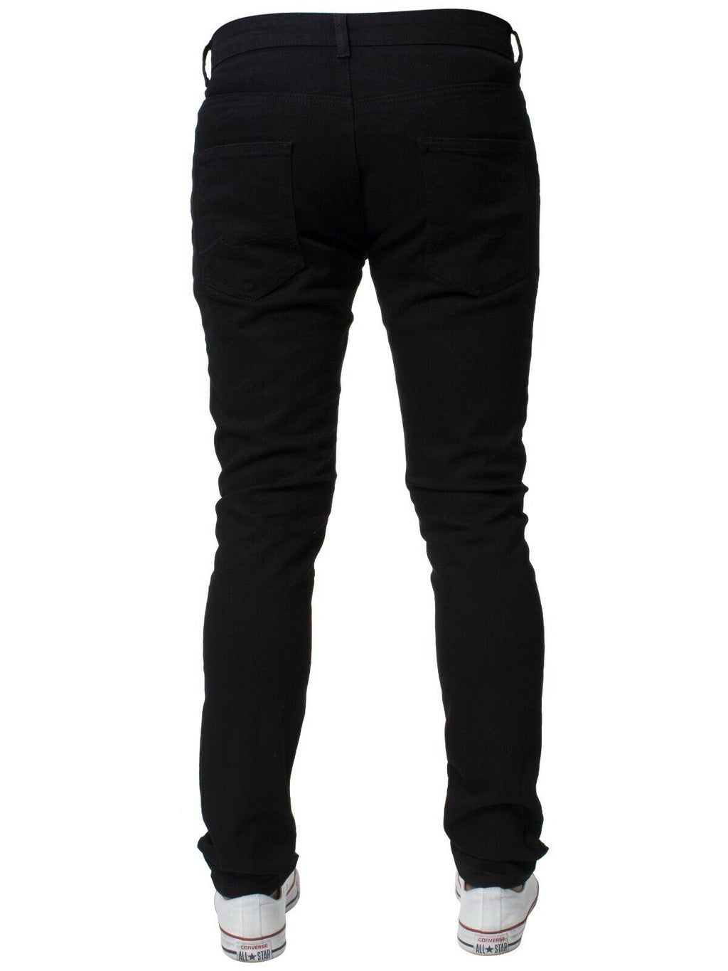 Kruze Mens Jeans Skinny Stretch Slim Fit Flex Denim Trouser Pants UK Waist Sizes