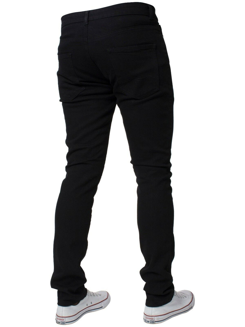 Kruze Mens Jeans Skinny Stretch Slim Fit Flex Denim Trouser Pants UK Waist Sizes