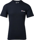 Mens Berghaus T Shirt Organic 100% Cotton Classic Logo Crew Neck Tee