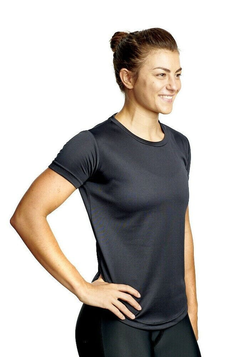 Running T-Shirt Short Sleeve Women Size 8-20 Top Sports Wear Quality Training