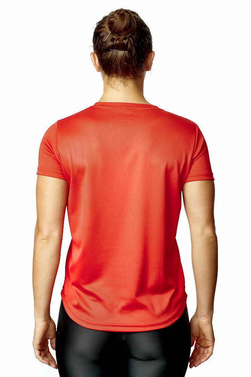 Running T-Shirt Short Sleeve Women Size 8-20 Top Sports Wear Quality Training