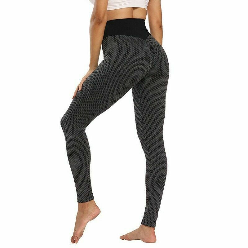 Women Anti-Cellulite Yoga Pants Push up Tik Tok Leggings Bum Butt Lift Sport Gym